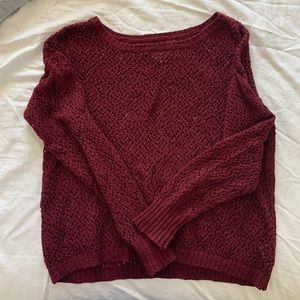 LA Hearts Red Knit Sweater